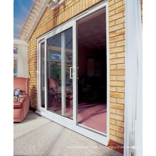 Теплоизолированные алюминиевые раздвижные двери для дома
